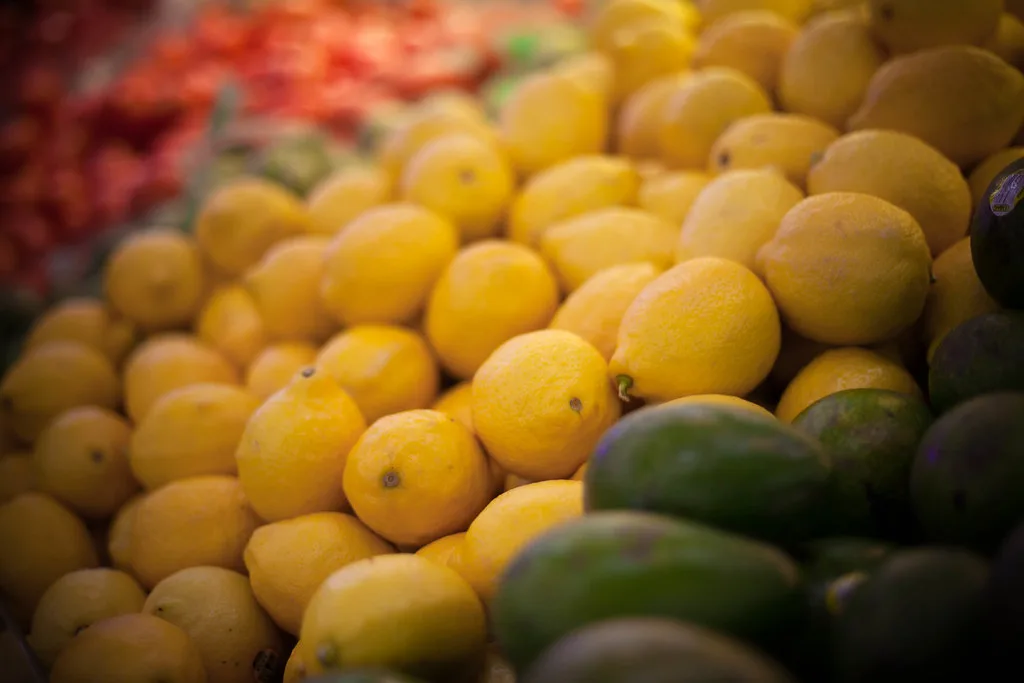 Groceries and fresh food in a shopping cart — The Ultimate Grocery Savings Checklist