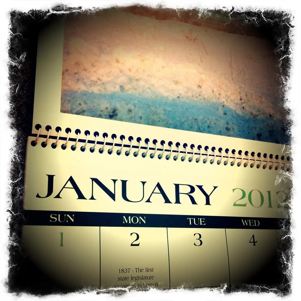 A monthly planning calendar — No-Spend Weekend Planner for Beginners