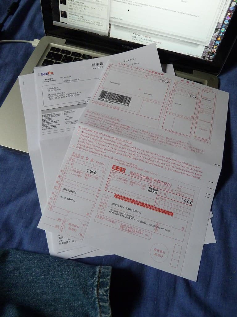 Paying bills here is fun