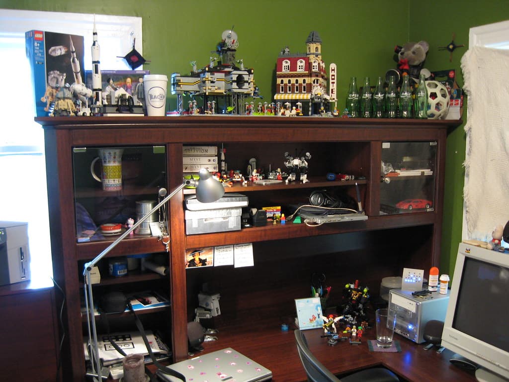 Home office (not just Lego storage)