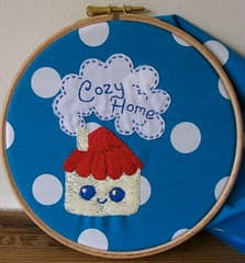 'Cozy' Home embroidery 2
