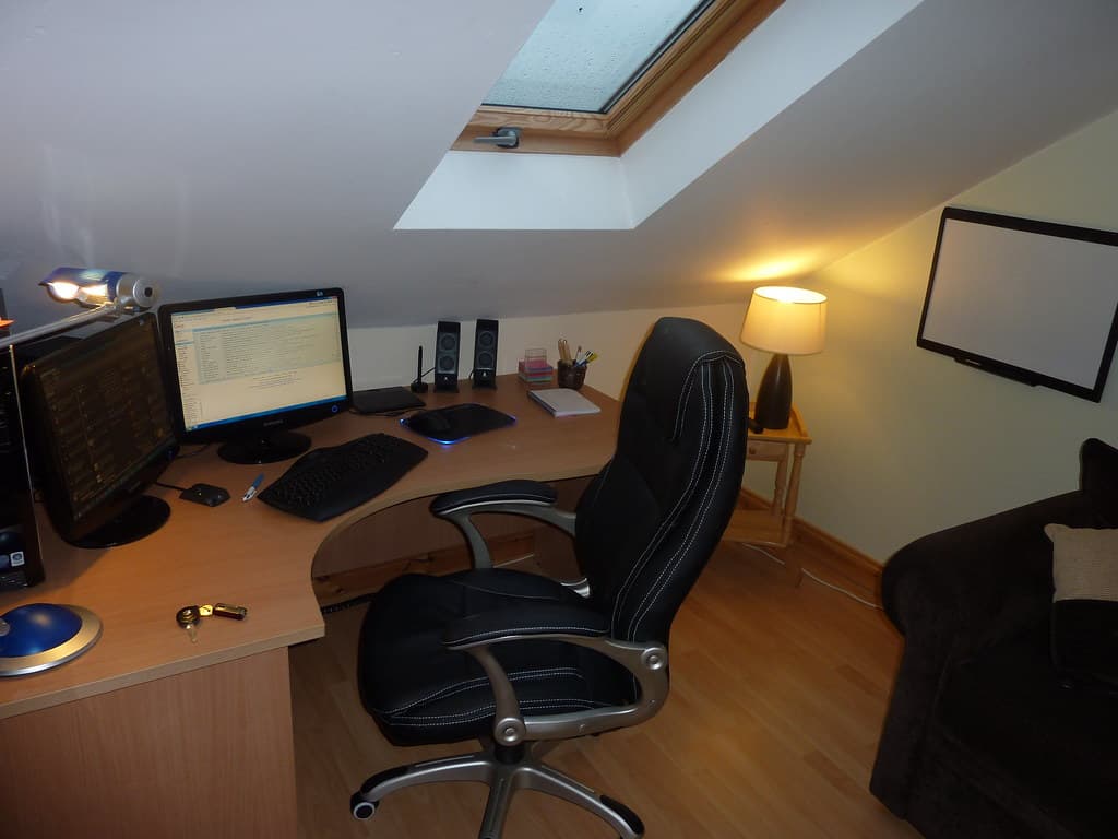 A tidy home office desk setup — 15 Best Side Hustles From Home in 2026