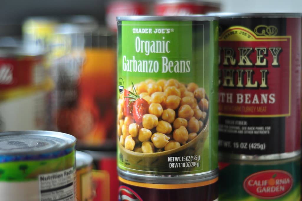 Healthy food pantry options